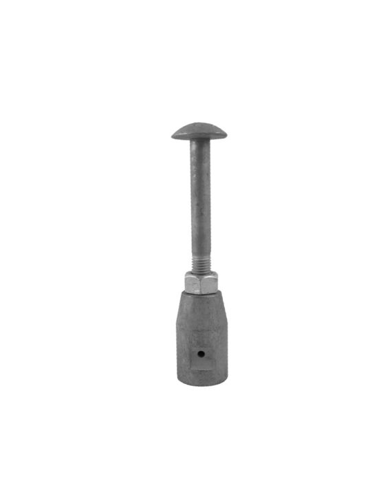 M20 x 3/4 x 2-1/2 Step Bolt Adapter Assembly (Connector, Step Bolt, Hex Nut, NexGen2 Bolt, Square Washer, & Tie-Off Clip) Magni 565