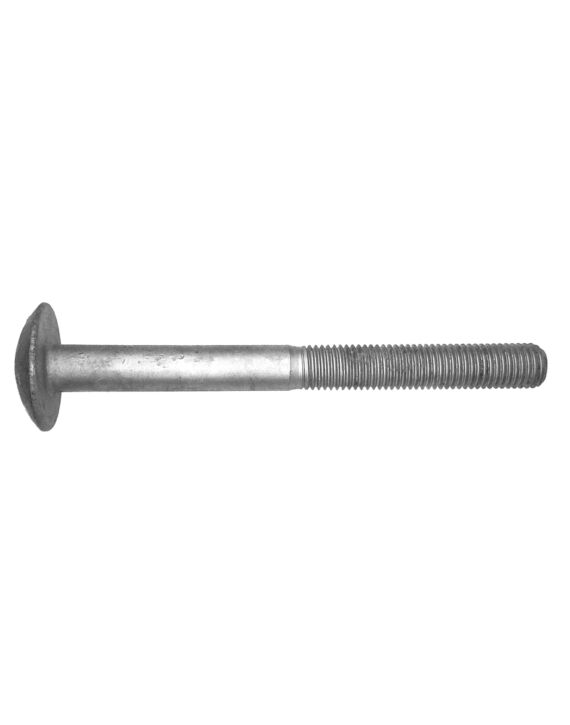 3/4-10 x 9 Step Bolt, A449, Galvanized, with 4" Thread, 25/Ctn
