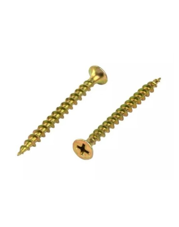 Bugle Phillips Drywall Screw Coarse Thread Zinc Yellow
