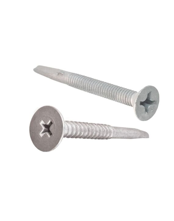 EDM635-I 10-16 x 1-13/16 Wafer Phillips Head Wood to Metal Self Drilling Screw #3 Pt Stalgard 100/Box