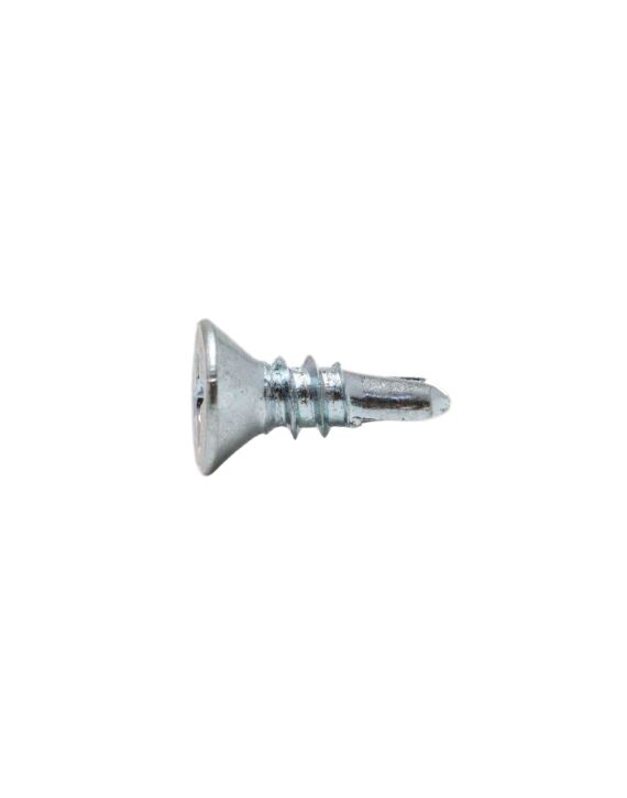 10 x 1/2 Flat Phillips Head Self Drilling Screw Zinc 100/Box