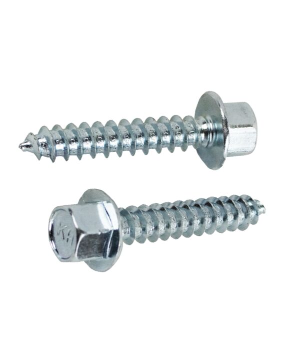 5/16 x 1-5/8 High Head 7/16 A/F Hex Washer Lag Screw Zinc 1000/Ctn