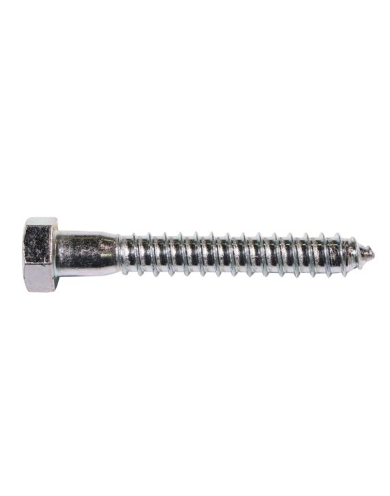 1/2 x 3-1/2 Hex Lag Screw Zinc 25/Box