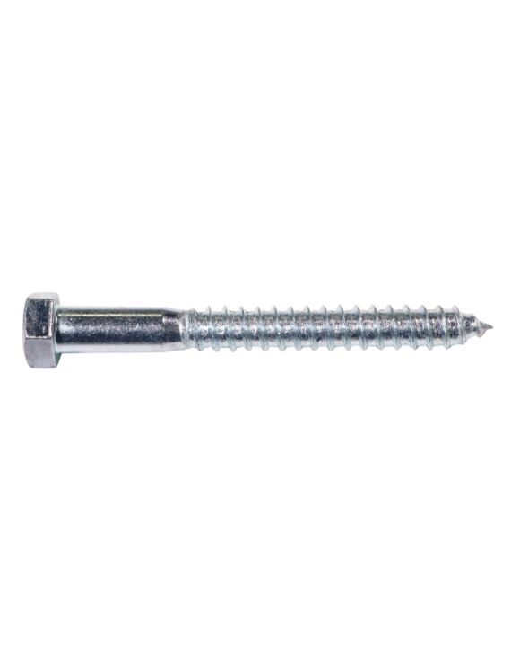 1/2 x 4-1/2 Hex Lag Screw Zinc 25/Box