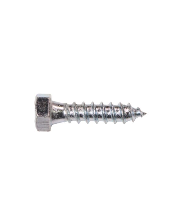 3/8 x 1-1/2 Hex Lag Screw Zinc 100/Box