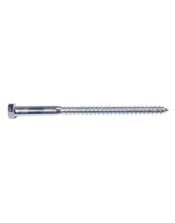 3/8 x 5-1/2 Hex Lag Screw Zinc 50/Box