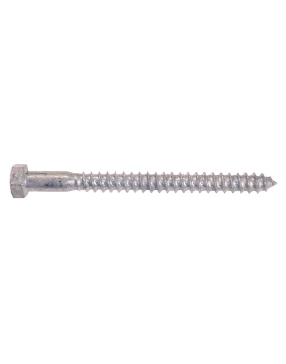 5/16 x 4-1/2 Hex Lag Screw Galvanized 50/Box