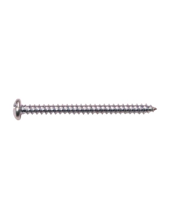 8 x 2 Pan Combo Head Sheet Metal Screw Zinc 100/Box