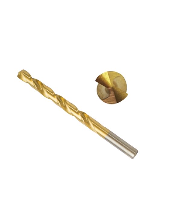Titanium Jobber Drill Bits Gold
