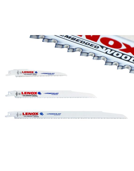 Lenox® Bi-Metal Reciprocating Blades for Wood BULK