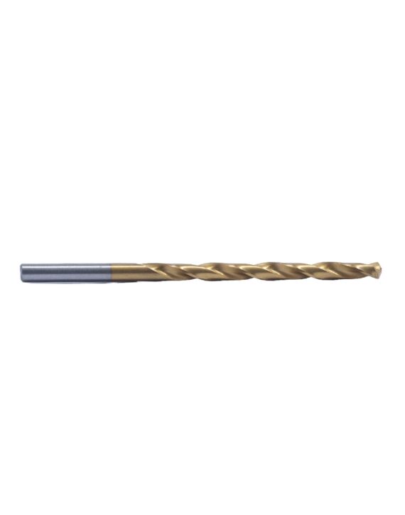 15/64 Jobber Drill Bit Gold Fractional Tin-Coated 135 Degree Split Point 10/Pack