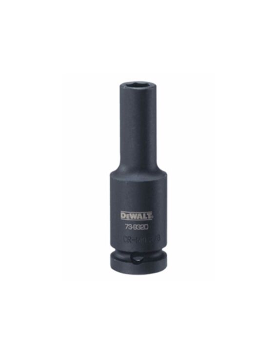 DeWalt 11/16 Impact Deep Well Socket 1/2-Square Drive