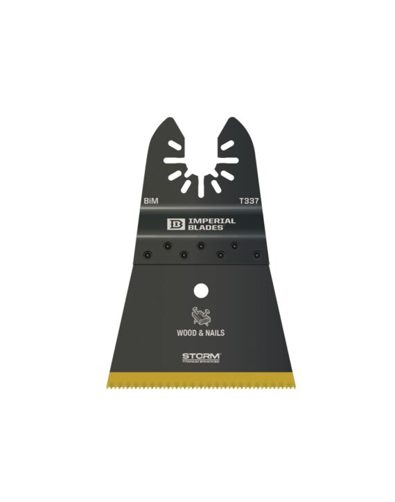 One Fit™ 2-1/2“ Storm Titanium Wood & Nails Oscillating Blade Pack of 1