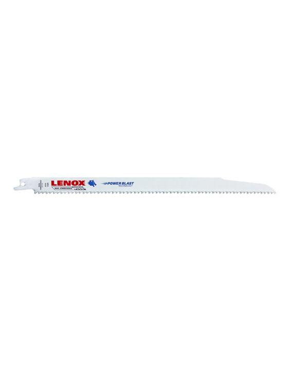12 x 6T Lenox Wood Recip Blades 50/Pack