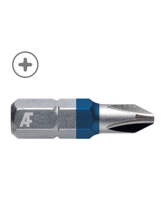 #4 x 1 Phillips Insert Bit 5/16 Hex Shank