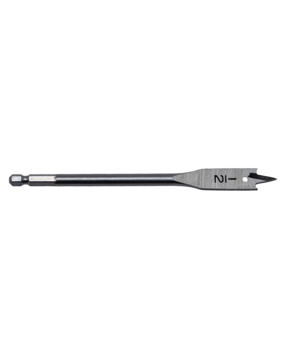 5/8 x 6 Spade Bit For Wood 1/4 Hex Shank
