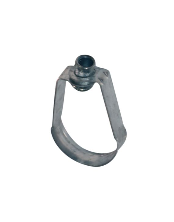 1-1/4 Adj. Swivel Ring Hanger, NFPA 3/8 Rod Size, Pre-Galvanized 100/Box