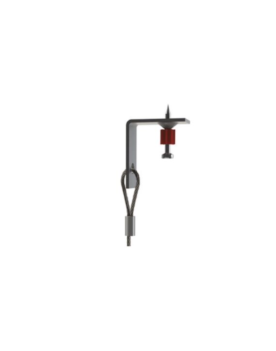 90° Powder Actuated Pin Cables - 150lbs. Rated