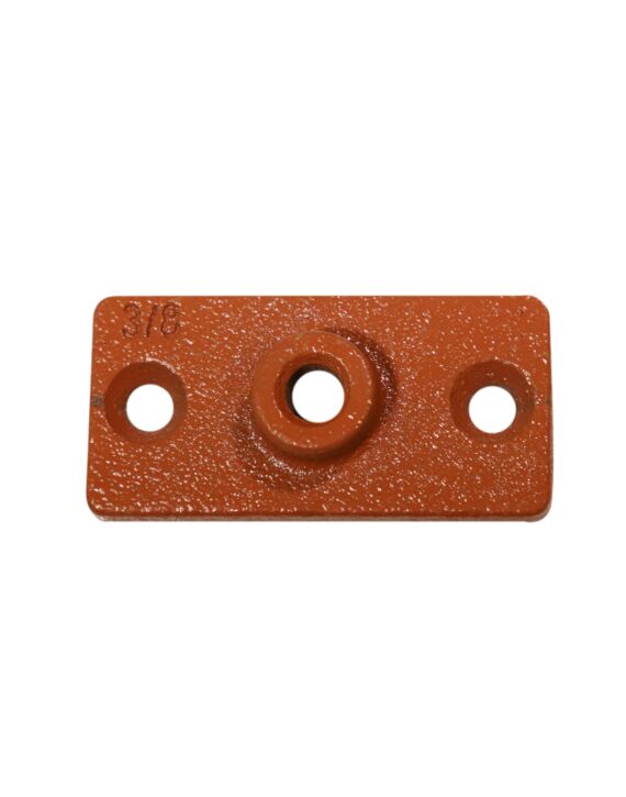 3/8 Three Hole Ceiling Plate Copper Epoxy 100/Box