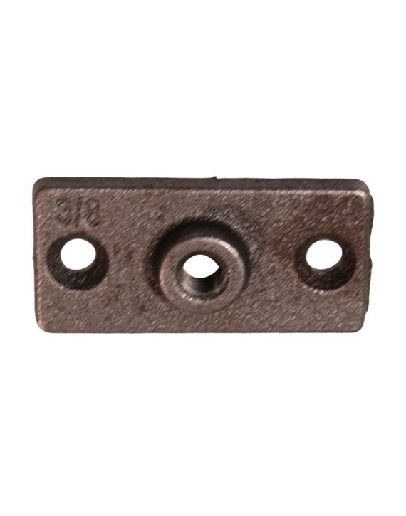 3/8 Three Hole Ceiling Plate Plain 100/Box