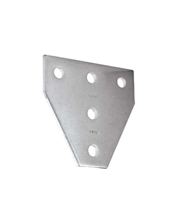F-219 Flat Connector Plate 5 Hole 10/Box