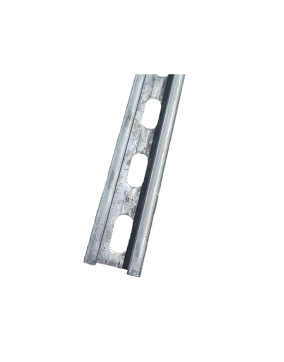 1-5/8 x 20ft Strut Channel Pre-Galvanized 12ga Short Slot - 25/Bundle