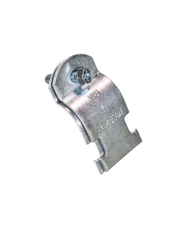 1in Universal Strut Clamp Assembled Electro-Galvanized 100/Box