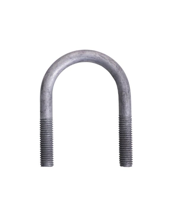 1/2-13 x 2-3/4 U-Bolt A307 Galvanized with 1-1/8 Between the Legs