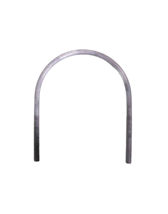 5/8-11 x 11-3/8 U-Bolt A307 Galvanized with 8-7/8 Between the Legs and 4-3/4 Thread