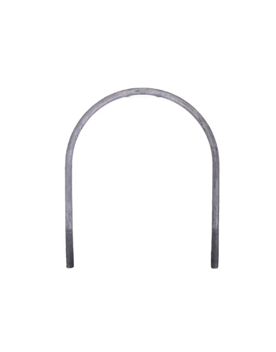 5/8-11 x 13-3/8 U-Bolt A307 Galvanized with 10-7/8 Between the Legs and 3" Thread