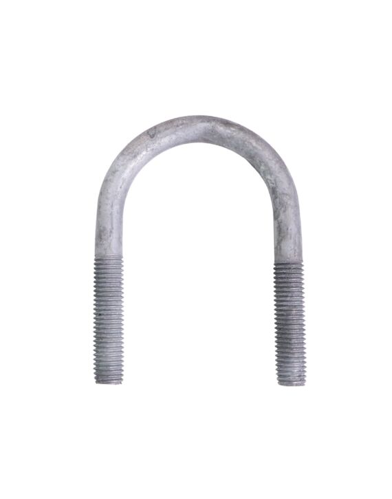 5/8-11 x 4-7/8 U-Bolt A307 Galvanized with 3" Between the Legs and 2-1/2 Thread