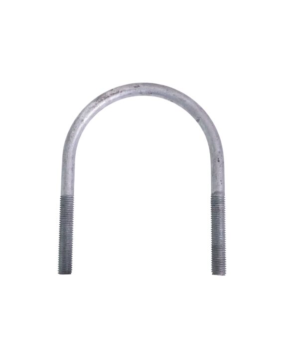 5/8-11 x 7-5/8 U-Bolt A307 Galvanized with 5-3/4 Between the Legs and 3-1/4 Thread