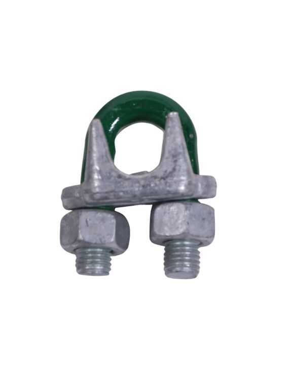 G-6240 7/8 Green Pin Drop Forged Wire Rope Clip Galvanized