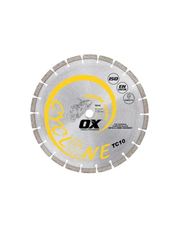 OX TC10 Segmented Diamond Blades