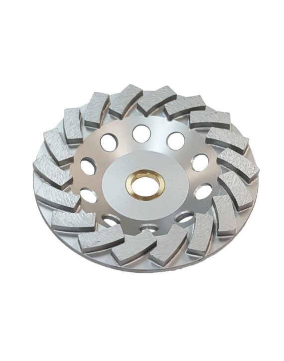 5 x 5/8-11 Premium Turbo 18 Segment Diamond Cup Grinder