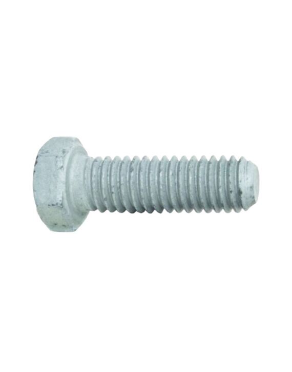 3/8-16 x 1 Hex Cap Screw Grade 2 Galvanized 100/Box