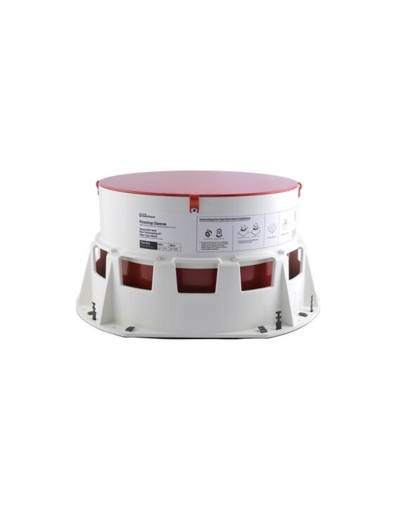 Large Diameter Cast in Place Firestop Sleeve for 8" Plastic Pipes 1/Box