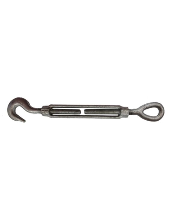 3/8 x 6 Hook & Eye Turnbuckle HDG 50/Bag
