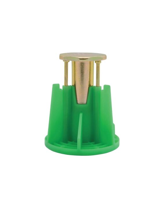 PFM2521150 3/8" Wood-Knocker II+ Concrete Insert Green 100/Box