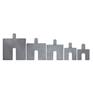 Slotted Metal Shims 1/16" Galvanized