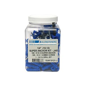 Super Plastic Anchor Kit
