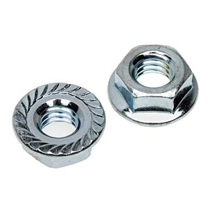 Serrated Flange Hex Lock Nut Zinc