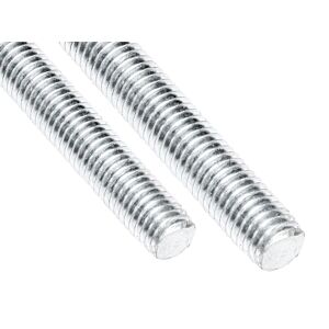 1-8 x 6ft Threaded Rod Zinc 2/Tube