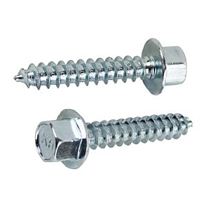 High Head Hex Washer Lag Screw Zinc
