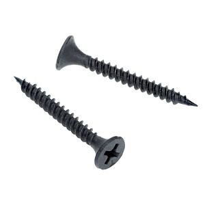 Bugle Phillips Drywall Screw Fine Thread Black Oxide