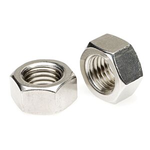 100 écrous Hexagonaux Finition 3/8-16 - Acier Inoxydable 18-8, Marque Trinity Fastener