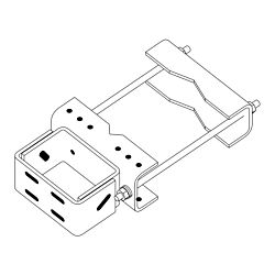 Open Face Pipe Mount