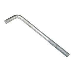 L Shape Anchor Bolt Assembly Galvanized