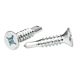 Flat Phillips Self Drilling Screw Zinc