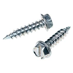 Hex Slot Washer Head Needle Point Screw Zinc